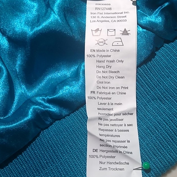 IRON FIST🌴🏝️Mermaid Jacket - Picture 4 of 5